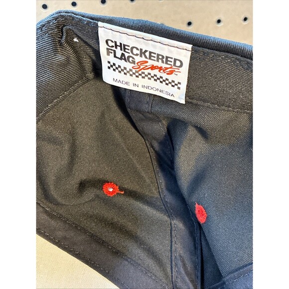 1997 NASCAR Daytona 500 Winston Cup Series Black Red Snapback Hat trucker - Picture 7 of 7